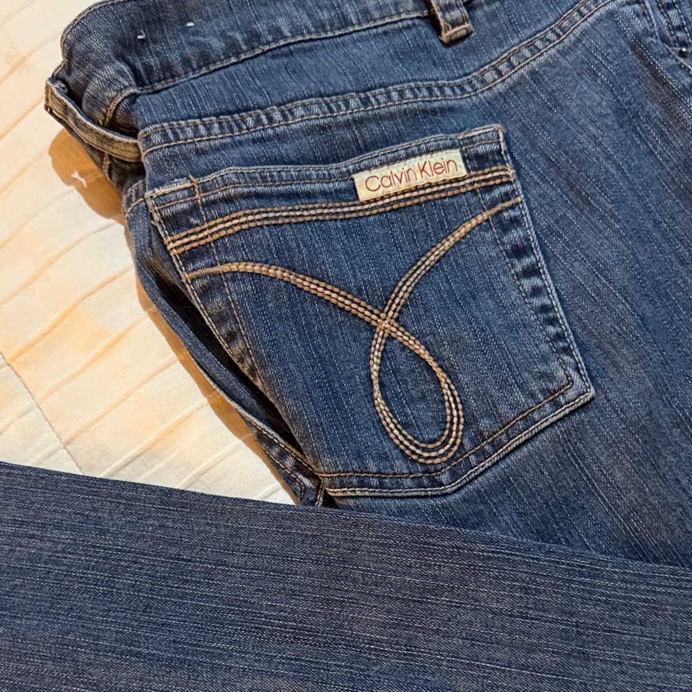 Calvin Klein Women's Denim Flared Jeans